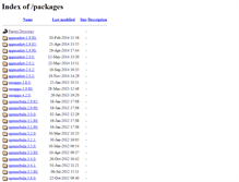 Tablet Screenshot of downloads.opennebula.org